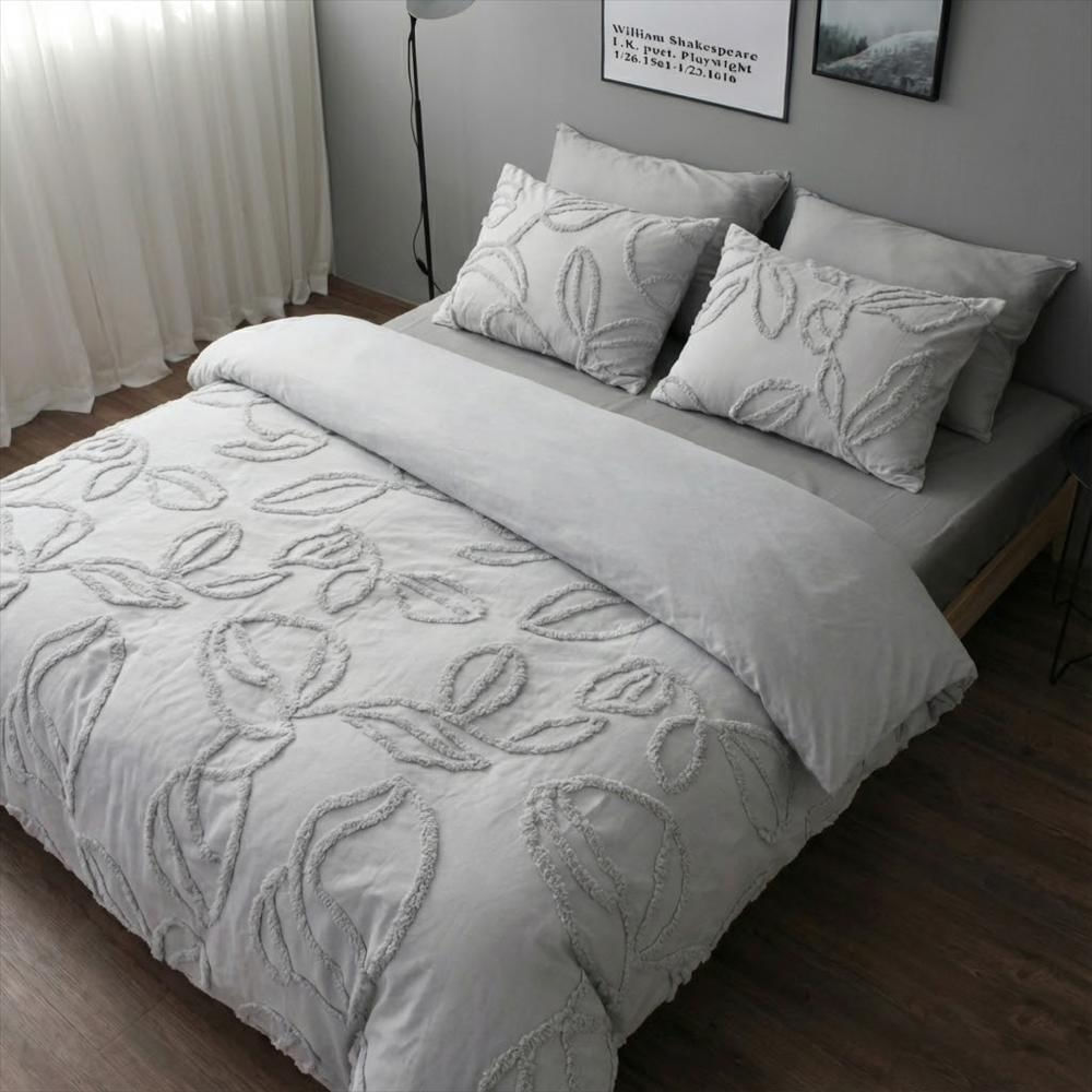 Funda Duvet Harmony Leaf Gris Doble img #2