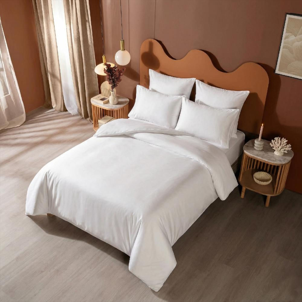 Duvet Unicolor 100% Algodón | Cotton | Blanco Semidoble img #1