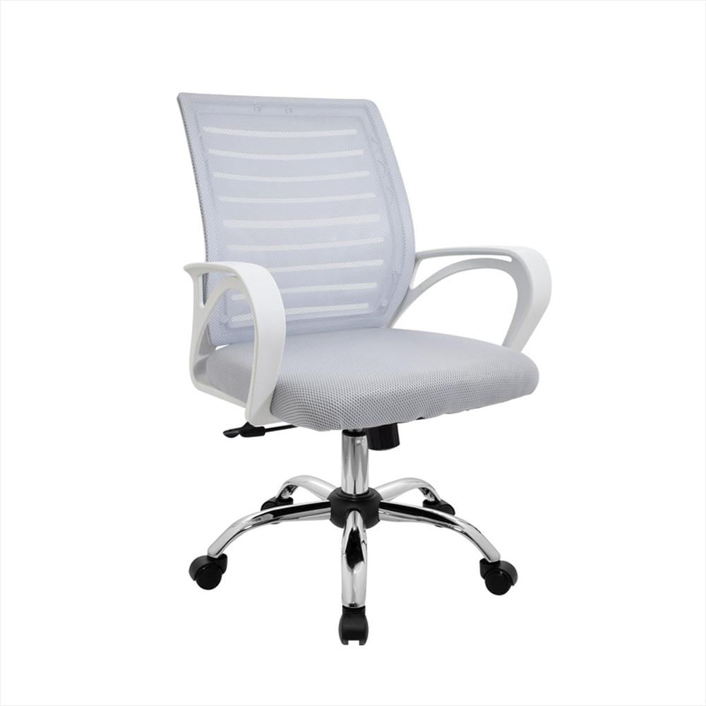 Silla De Escritorio Lux Gris/Blanco Bonno img #1