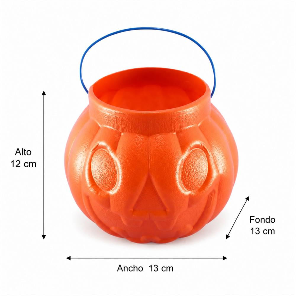 Set De 2 Calabazas Para Dulces De Halloween img #4