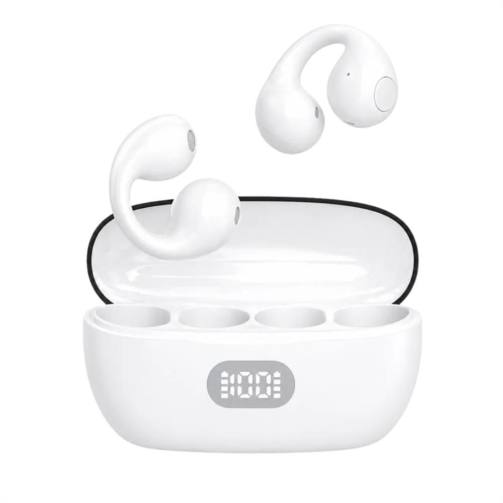 Audífonos Bluetooth Conducción Ósea P Q3 Blanco Ap img #1