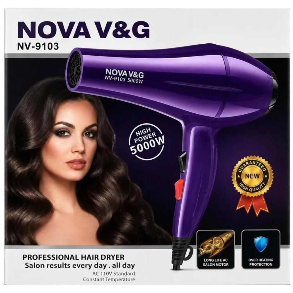 Secador De Cabello Genérico Nova Violeta 110V img #2