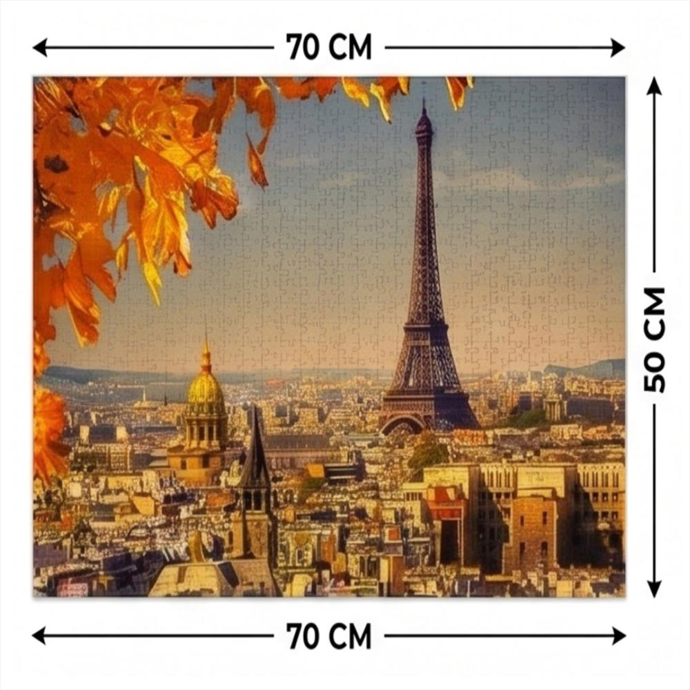 Rompecabezas 1000 Piezas Torre Eiffel París Decorativo img #3