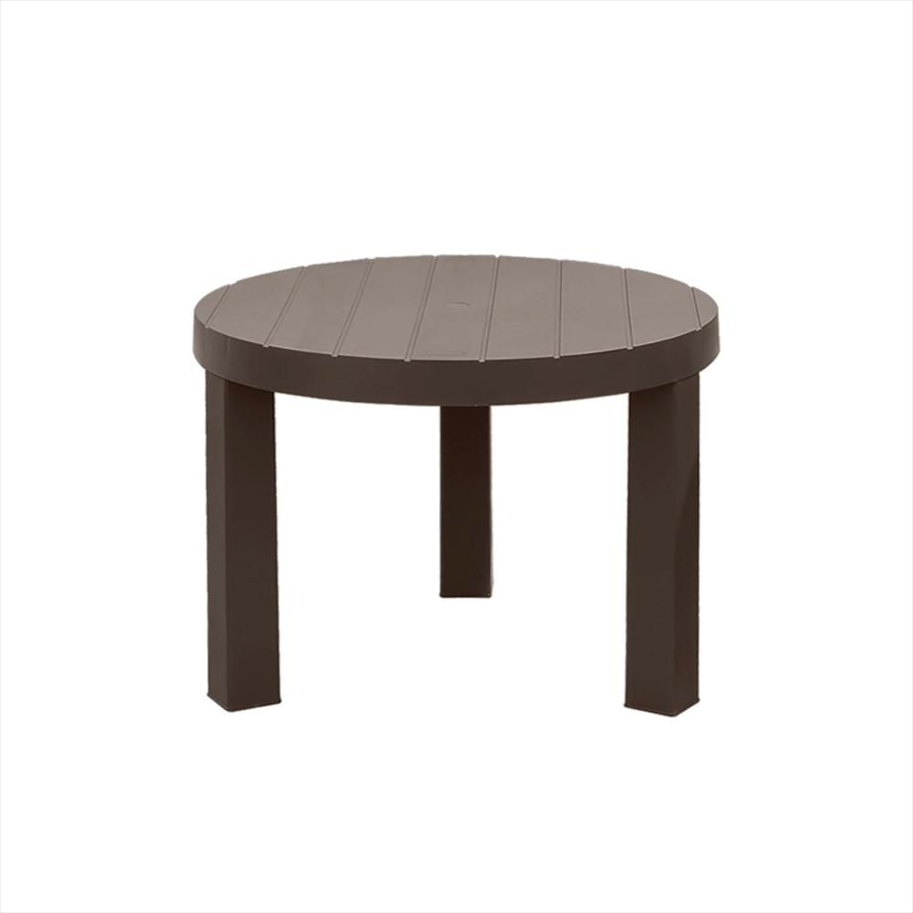 Mesa De Centro Redonda Barú Rimax Ref.12956 Mocca img #1