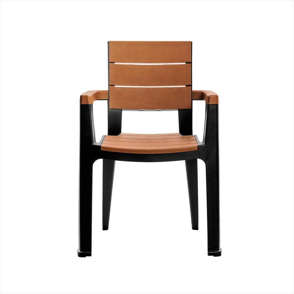 Silla Madeira Para Exterior E Interior Mq 463Tabaco Tabaco img #1