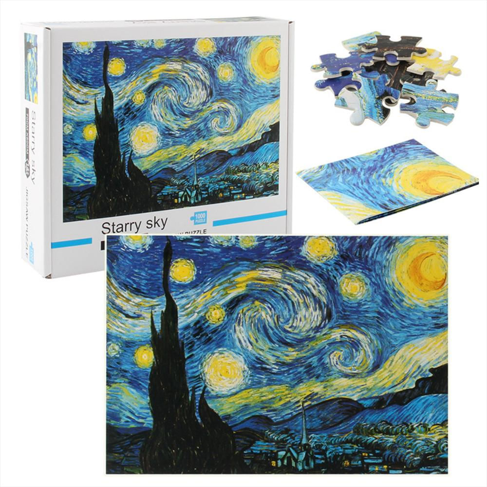 Rompecabezas 1000 Piezas Noche Estrellada Van Gogh img #2