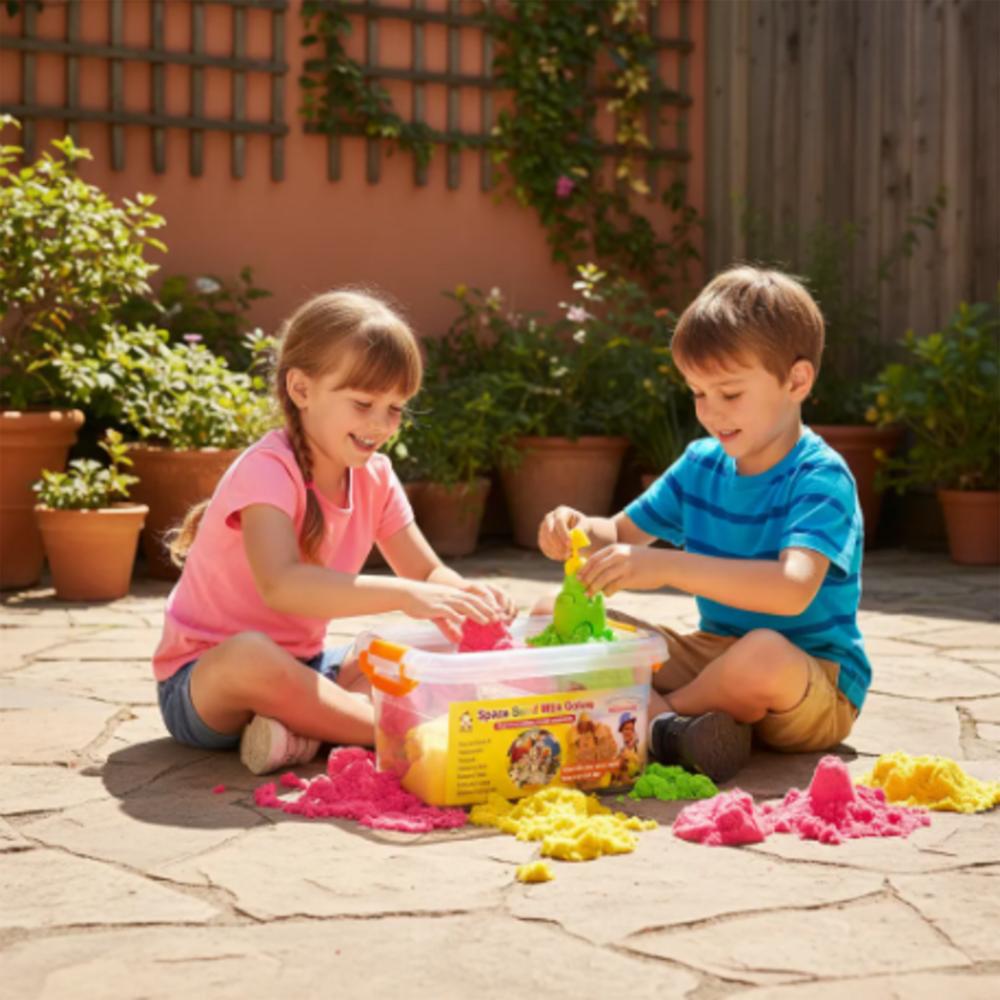 Kit Arena Moldeable Con Moldes Infantil img #3
