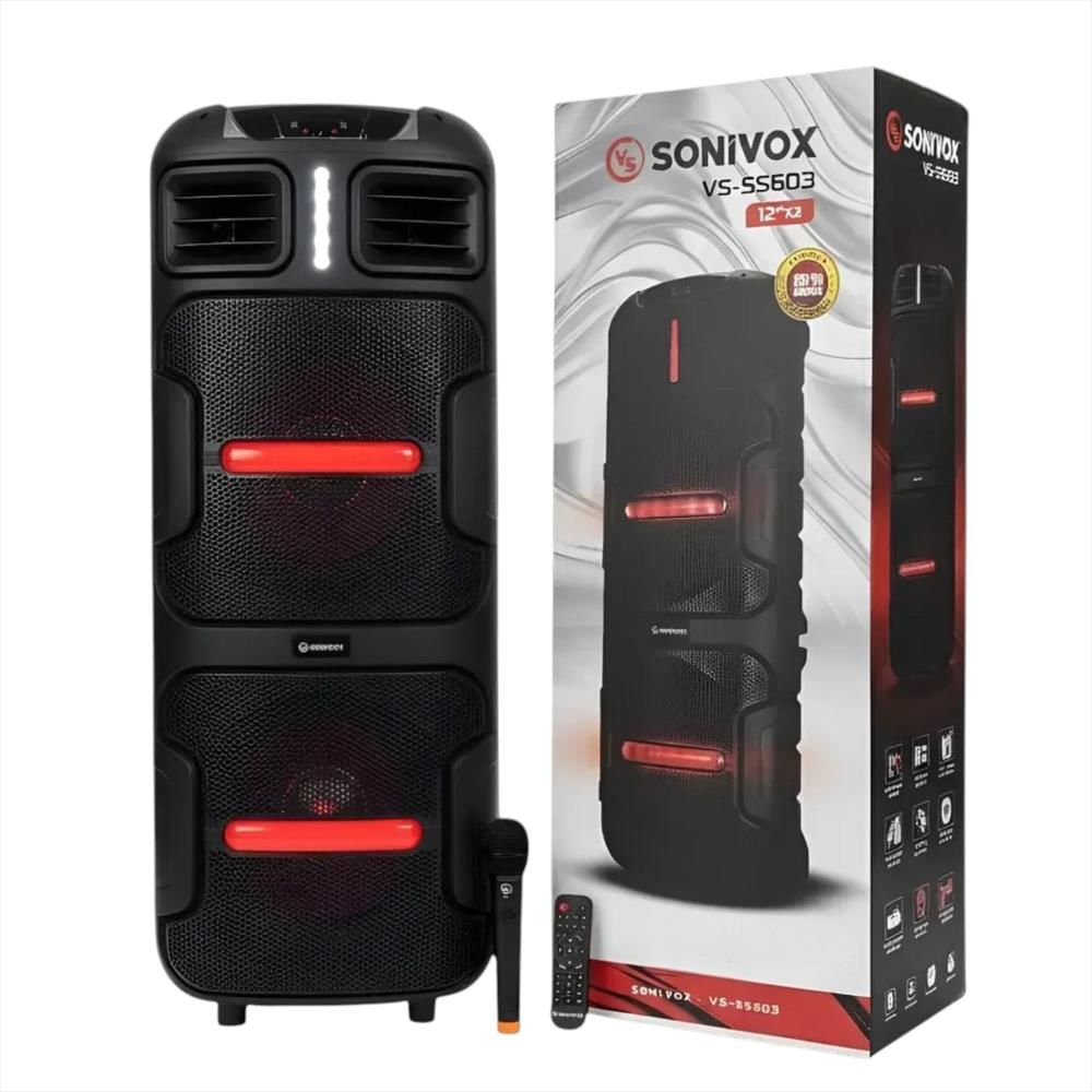 Torre De Sonido Bluetooth Con Microfono img #4