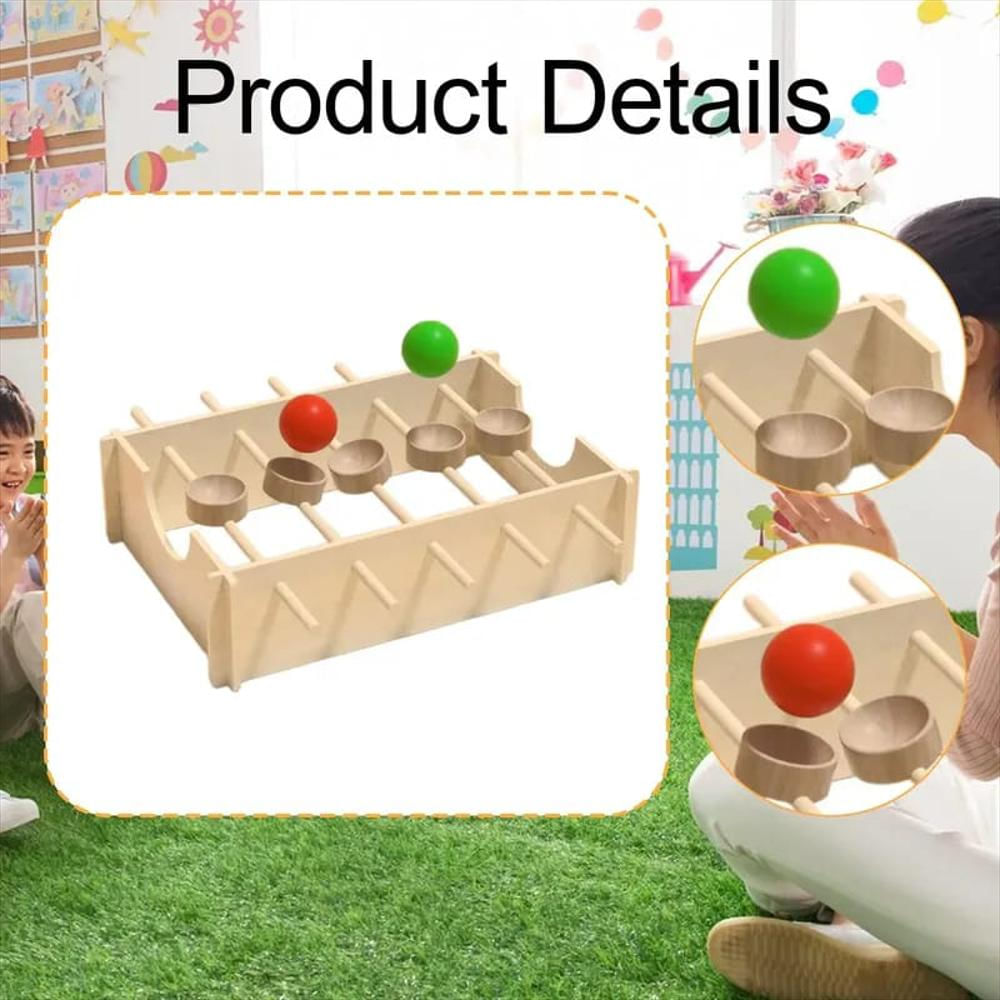 Juego De Habilidad, Rompecabezas De Bolas De Madera img #3