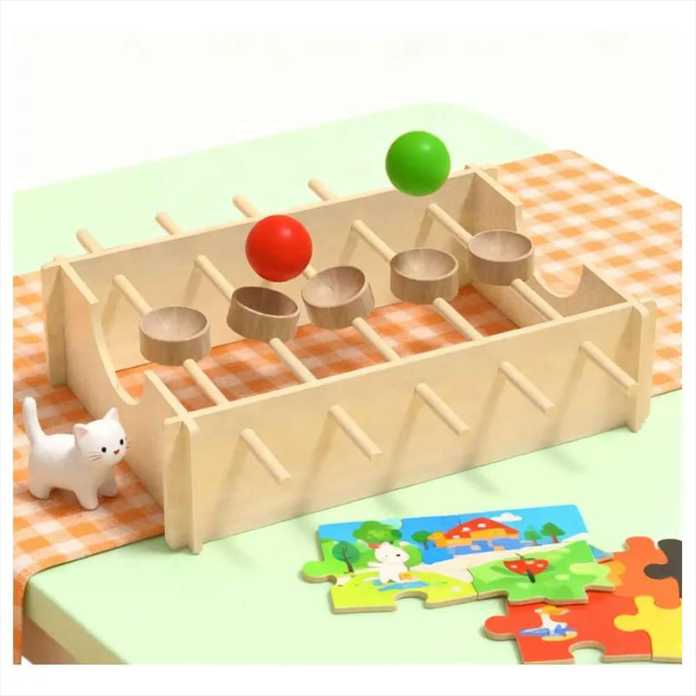 Juego De Habilidad, Rompecabezas De Bolas De Madera img #5
