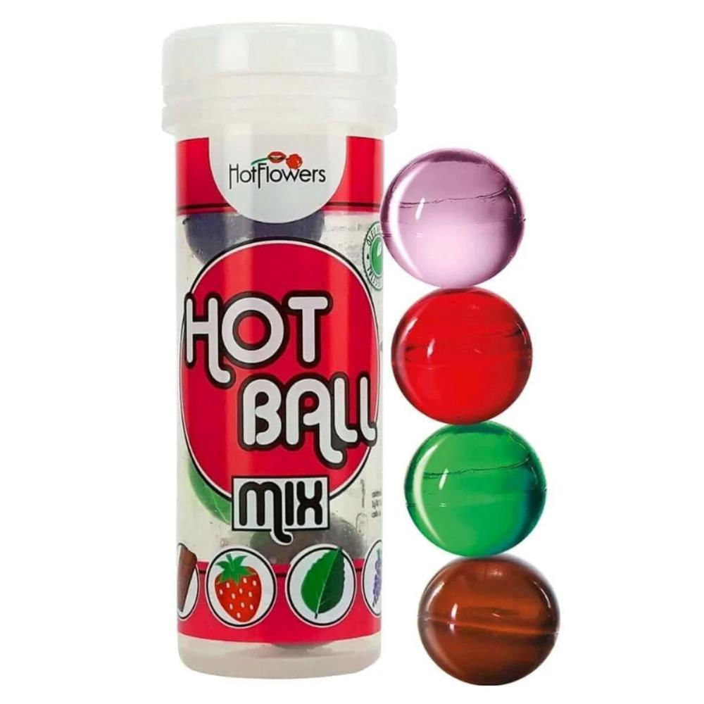 Lubricante Intimo En Bolas Hotball Mix img #1