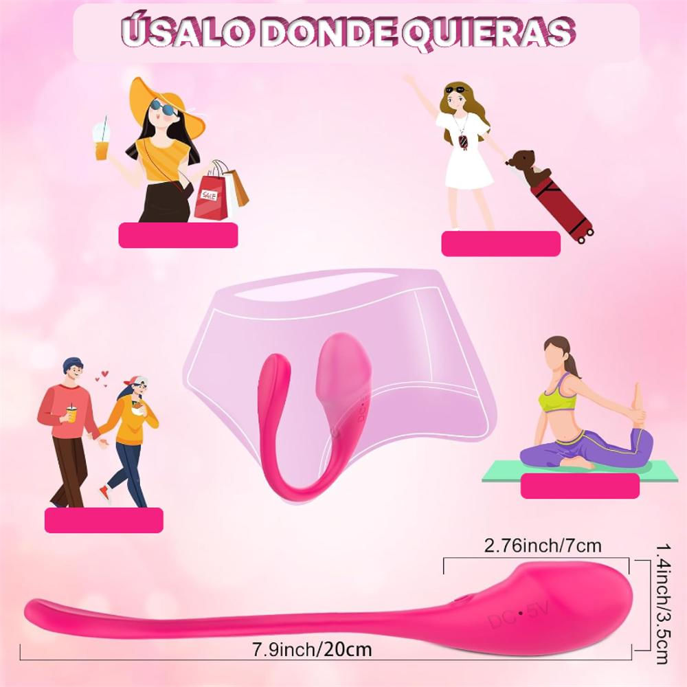Vibrador Inalambrico A Distancia Con App Celular Bluetooth img #4