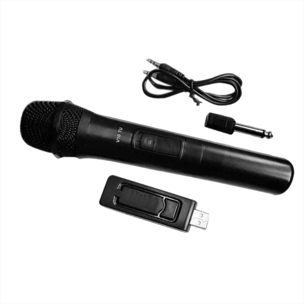 Micrófono Inalámbrico De Mano Universal. Vhf Con Adaptador img #1