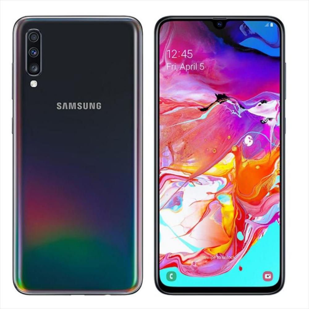 Celular Samsung Galaxy A70 Negro 128 Gb +Sd 128 Gb+Vidrio 5D img #1