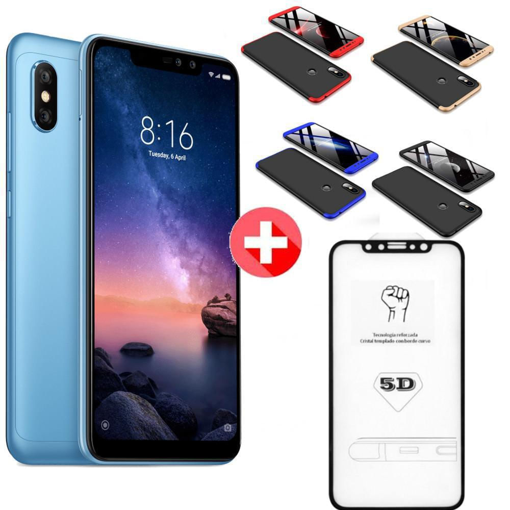 Celular Xiaomi Note 6 Pro Azul 32Gb + Forro 360 + Glass 5D img #1