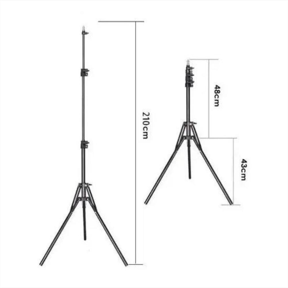 Aro De Luz Led 36 Cm Con Trípode Y Soporte Celular Profesional img #5