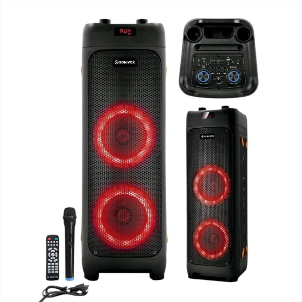 Torre De Sonido Portatil Con Microfono img #3
