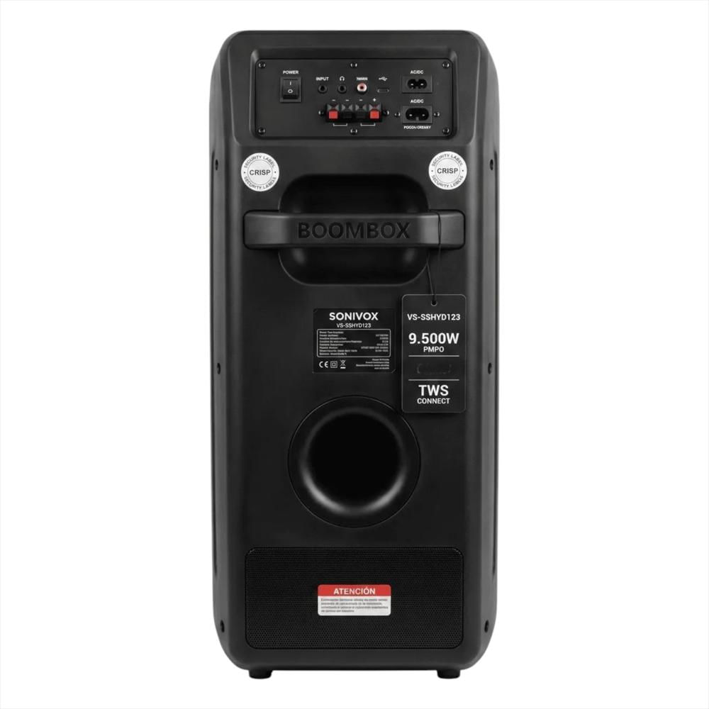 Cabina Bluetooth Recargable Con Luces Para Karaoke img #4