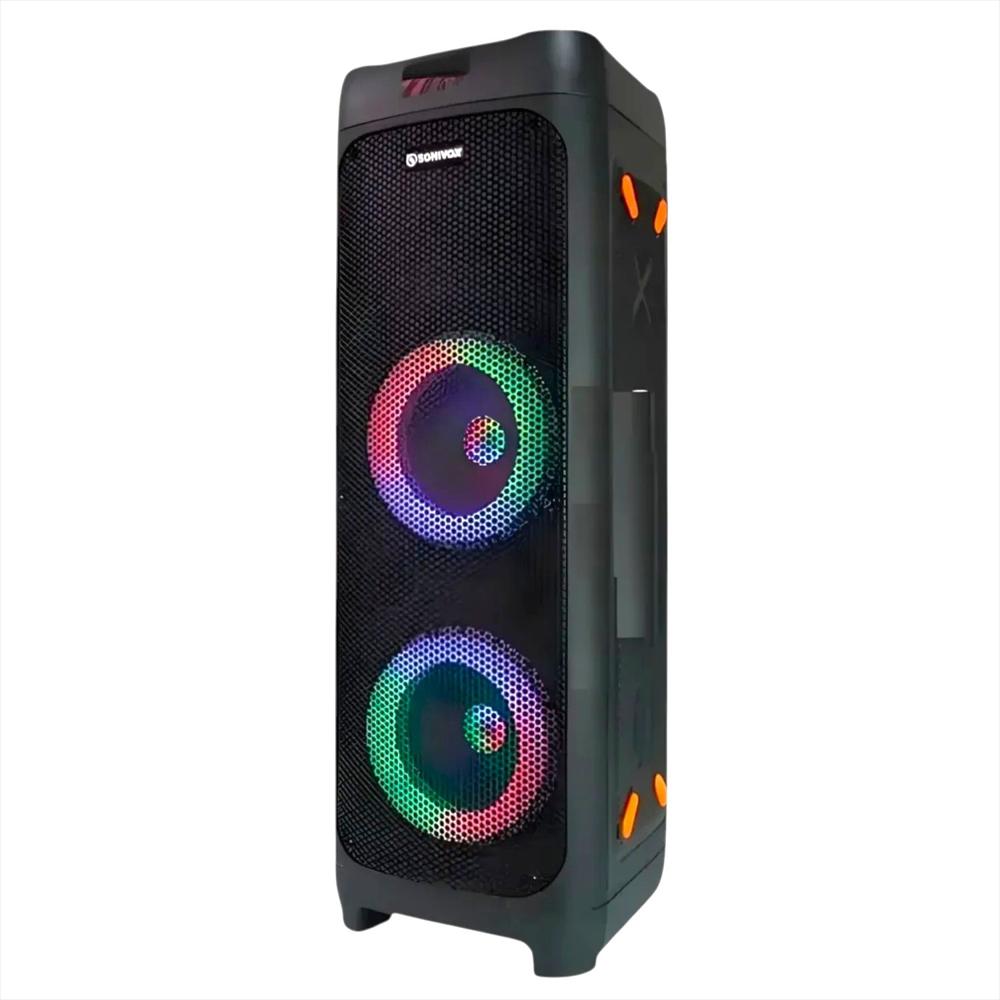Torre De Sonido Bluetooth Portatil Con Control Y Microfono img #4