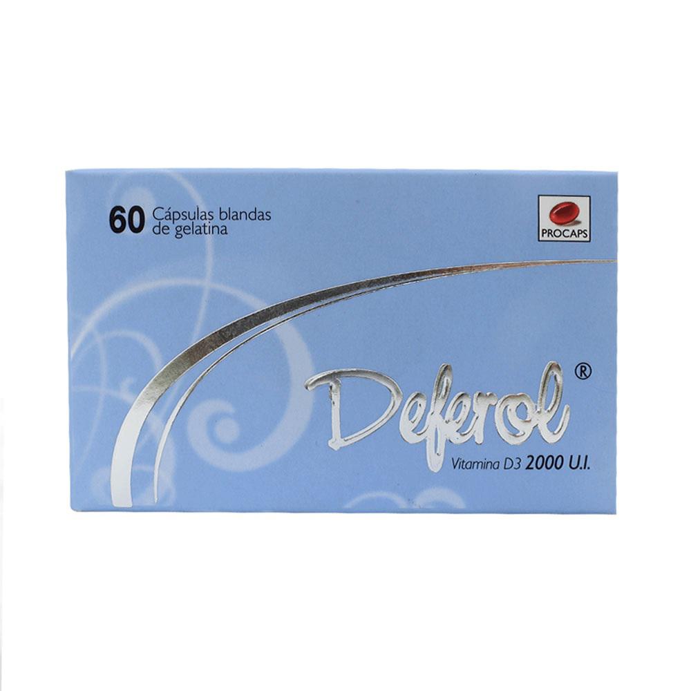 Deferol Vitamina D 2000 X 60 Capsula Blanda img #1