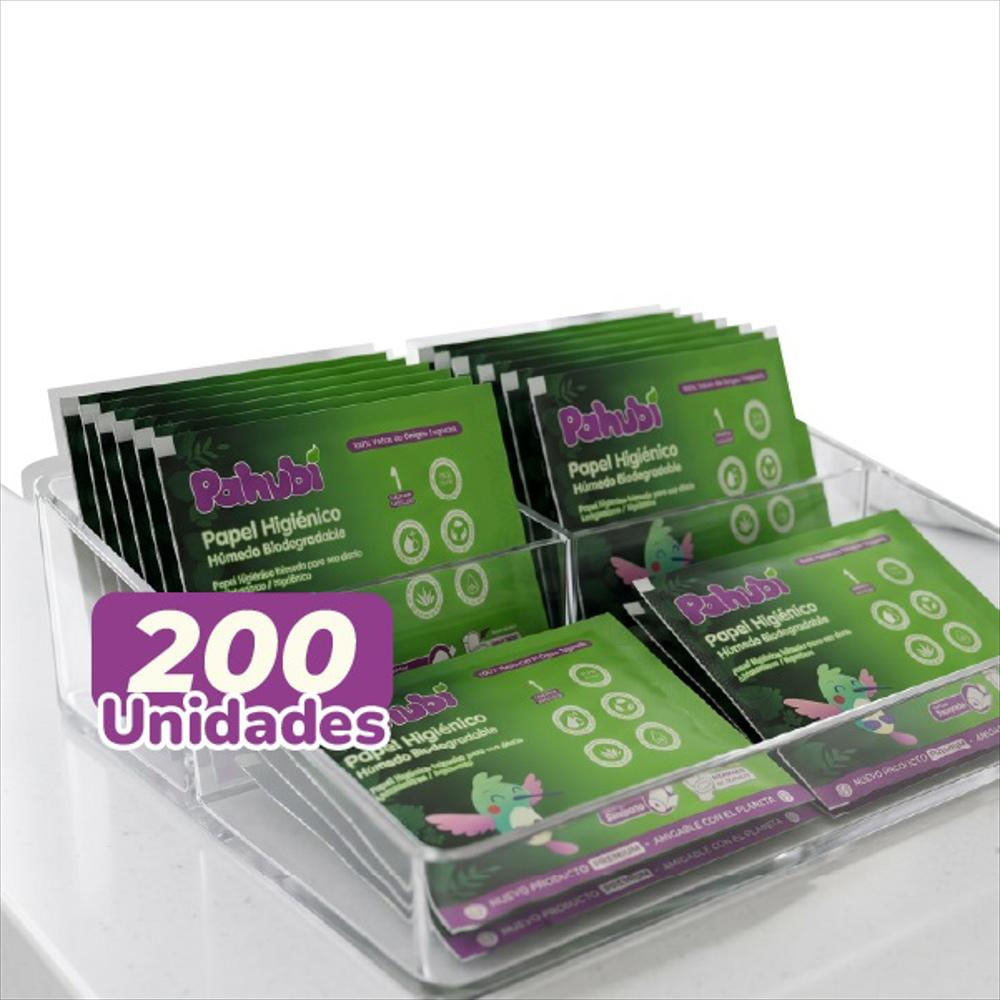 Combo Papel Higiénico Húmedo Biodegradable 9 Plus img #1