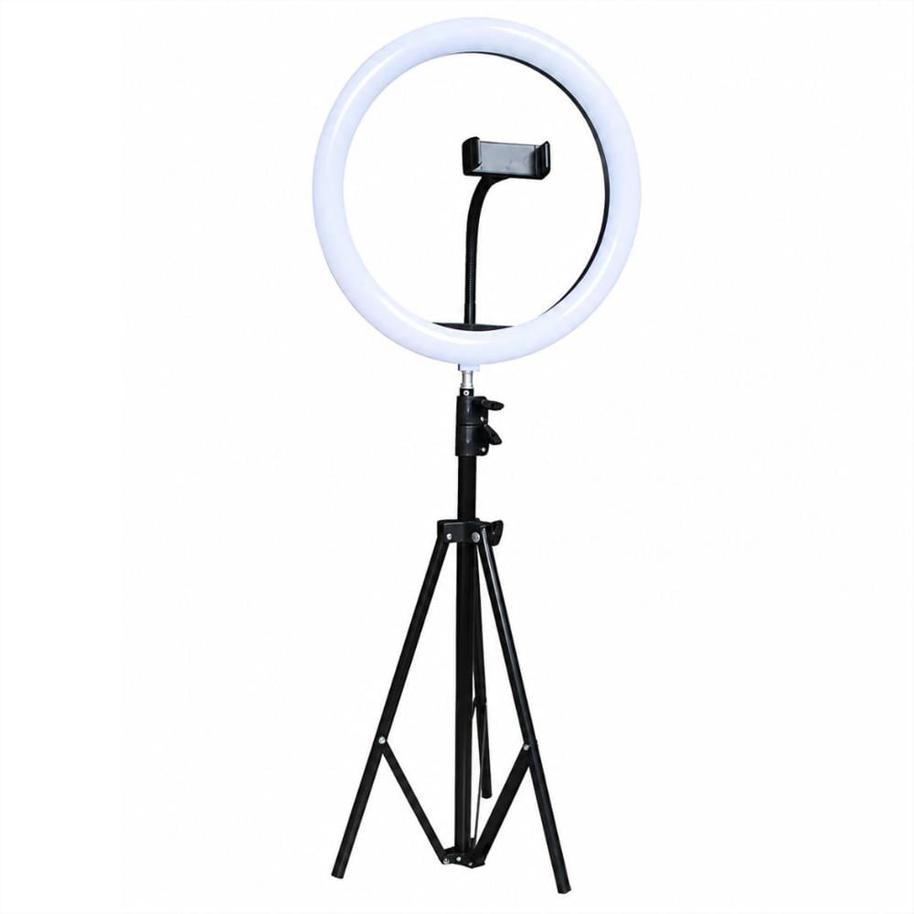 Aro De Luz Led 36 Cm Con Trípode Y Soporte Celular Profesional img #1
