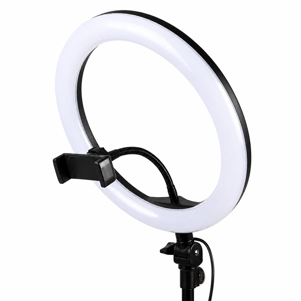 Aro De Luz Led 36 Cm Con Trípode Y Soporte Celular Profesional img #4