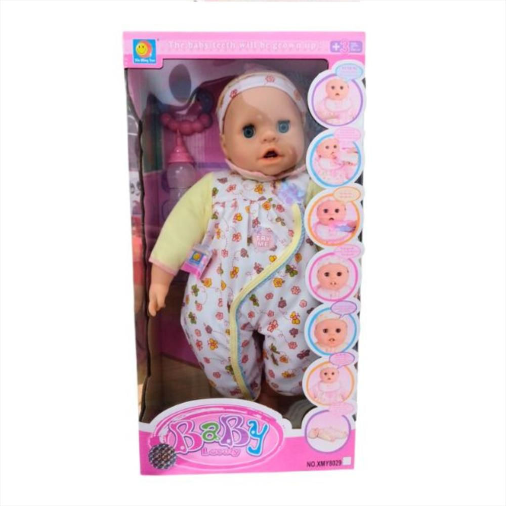 Muñeca Bebé Mis Primeros Dientes Con Accesorios Bebé Llorón img #2