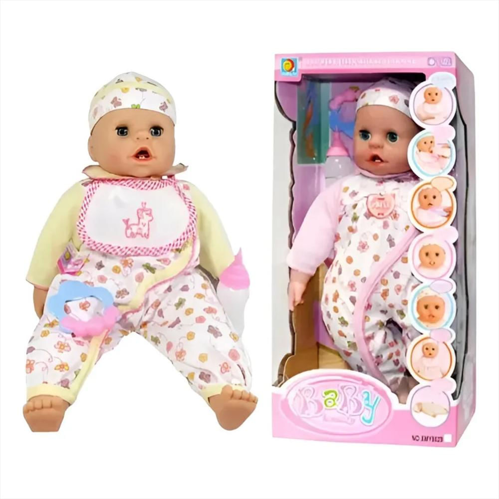 Muñeca Bebé Mis Primeros Dientes Con Accesorios Bebé Llorón img #3