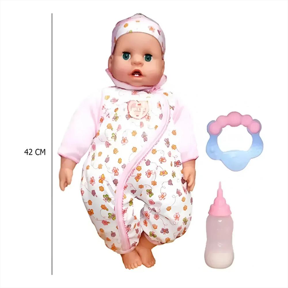 Muñeca Bebé Mis Primeros Dientes Con Accesorios Bebé Llorón img #4