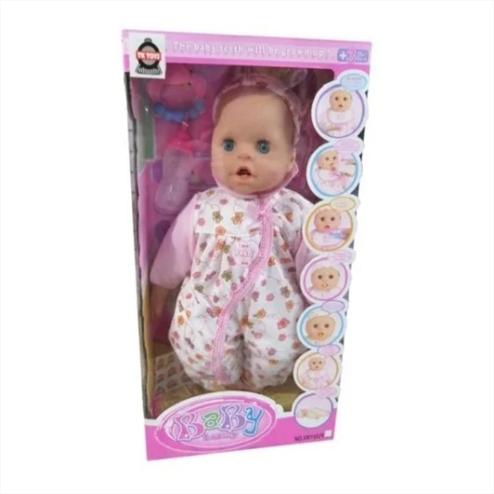 Muñeca Bebé Mis Primeros Dientes Con Accesorios Bebé Llorón img #5