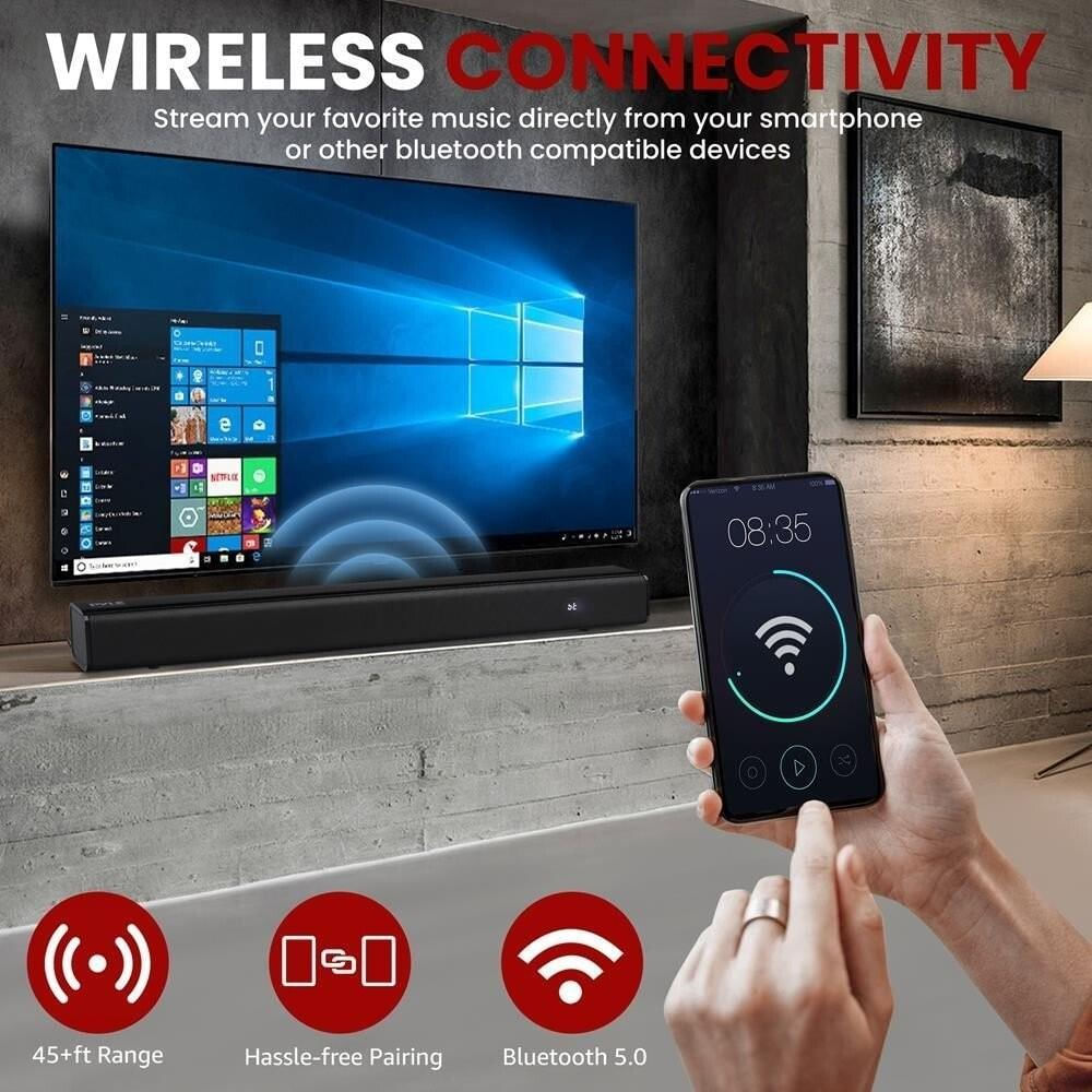 Barra De Sonido Pyle Psbvsn60 Bluetooth De Mesa 60 W img #4