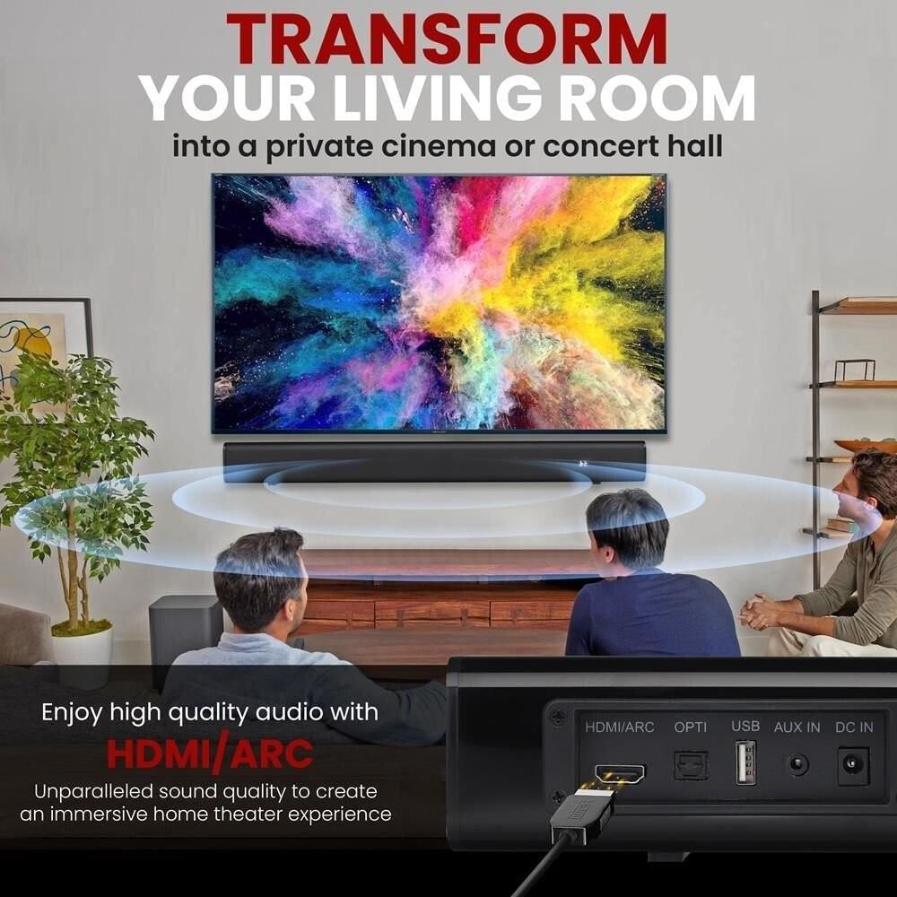 Barra De Sonido Pyle Psbvsn60 Bluetooth De Mesa 60 W img #5