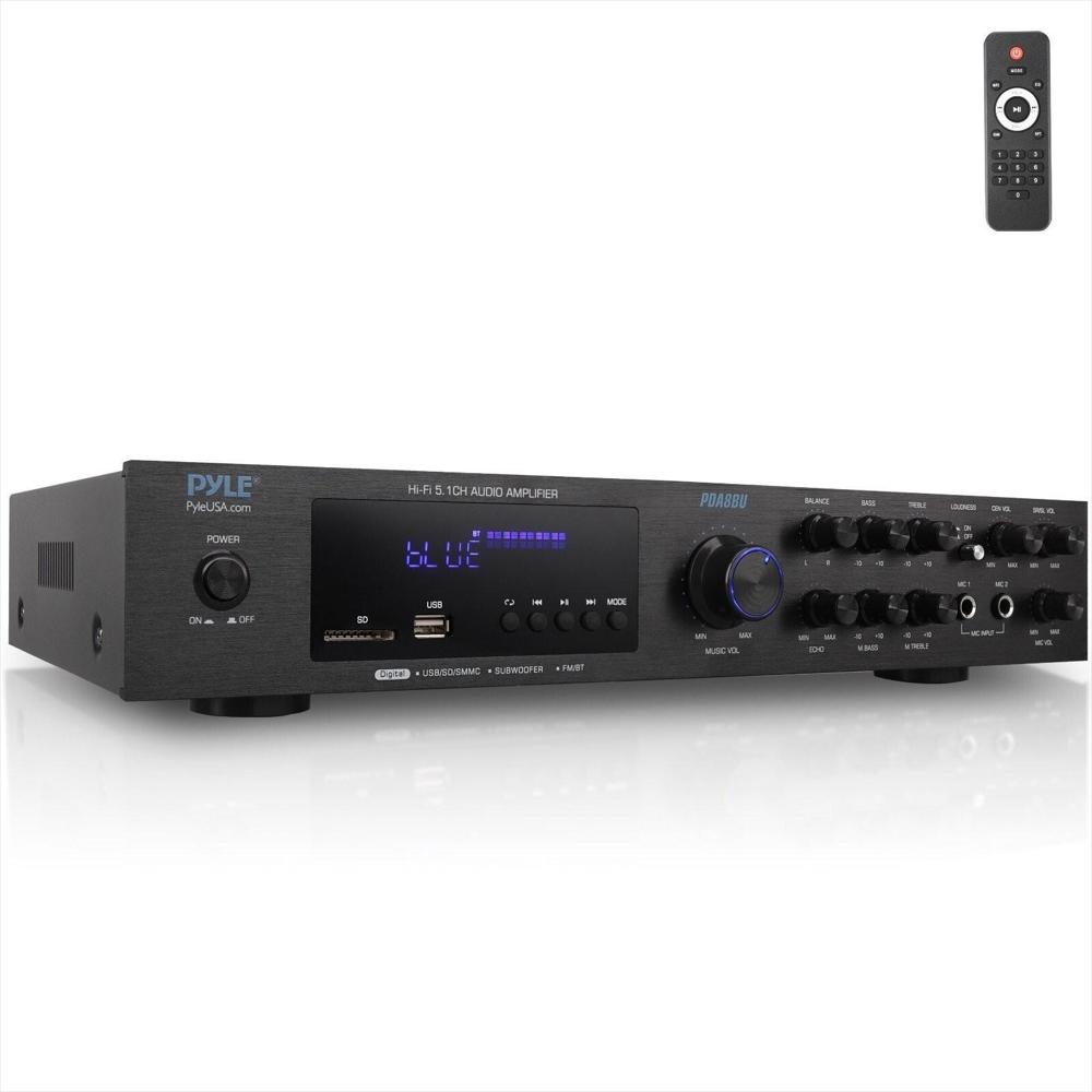 Amplificador De Audio Pyle 5 Canales Bluetooth img #1