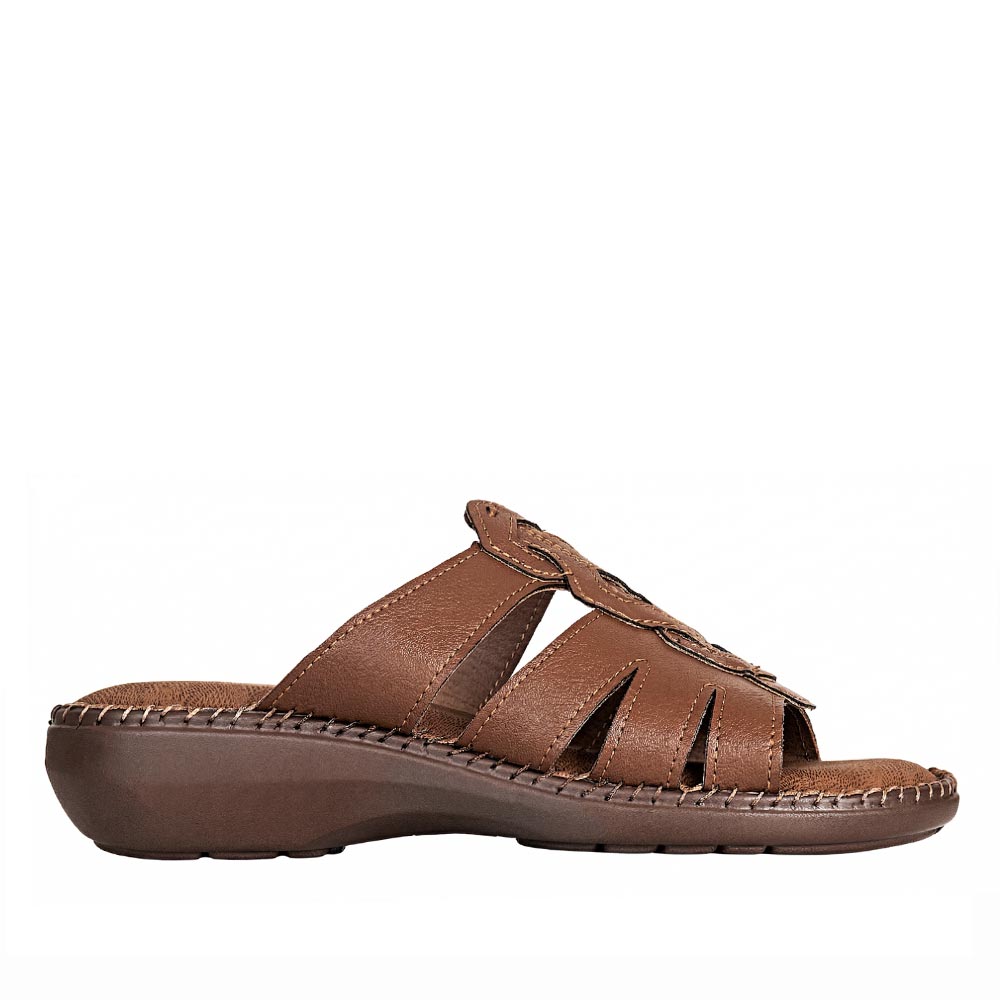 Plataforma Casual de Mujer Frattini comfort Sand.3j9697-1
