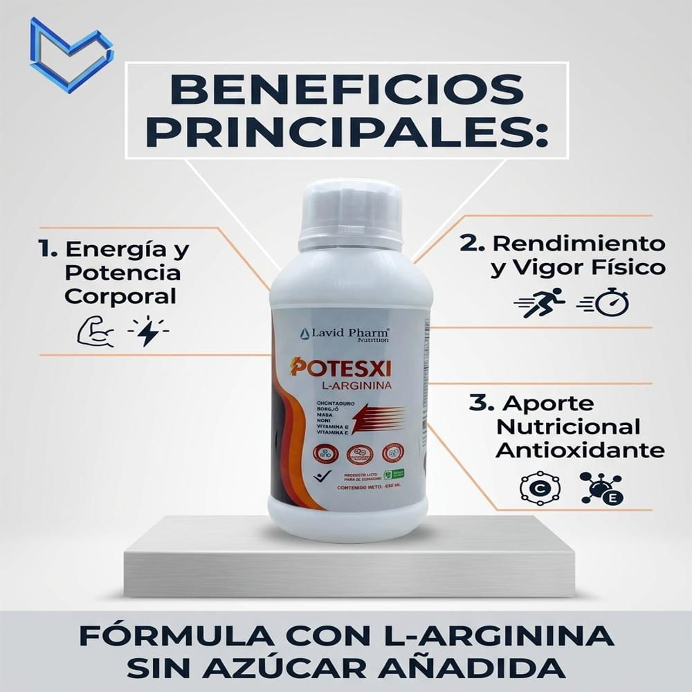 Potesxi Bebida Funcional Malta L Arginina 430 Ml img #4