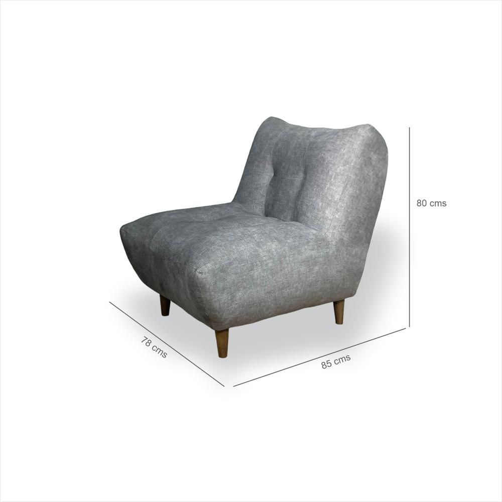 Poltrona Milán Gris img #4