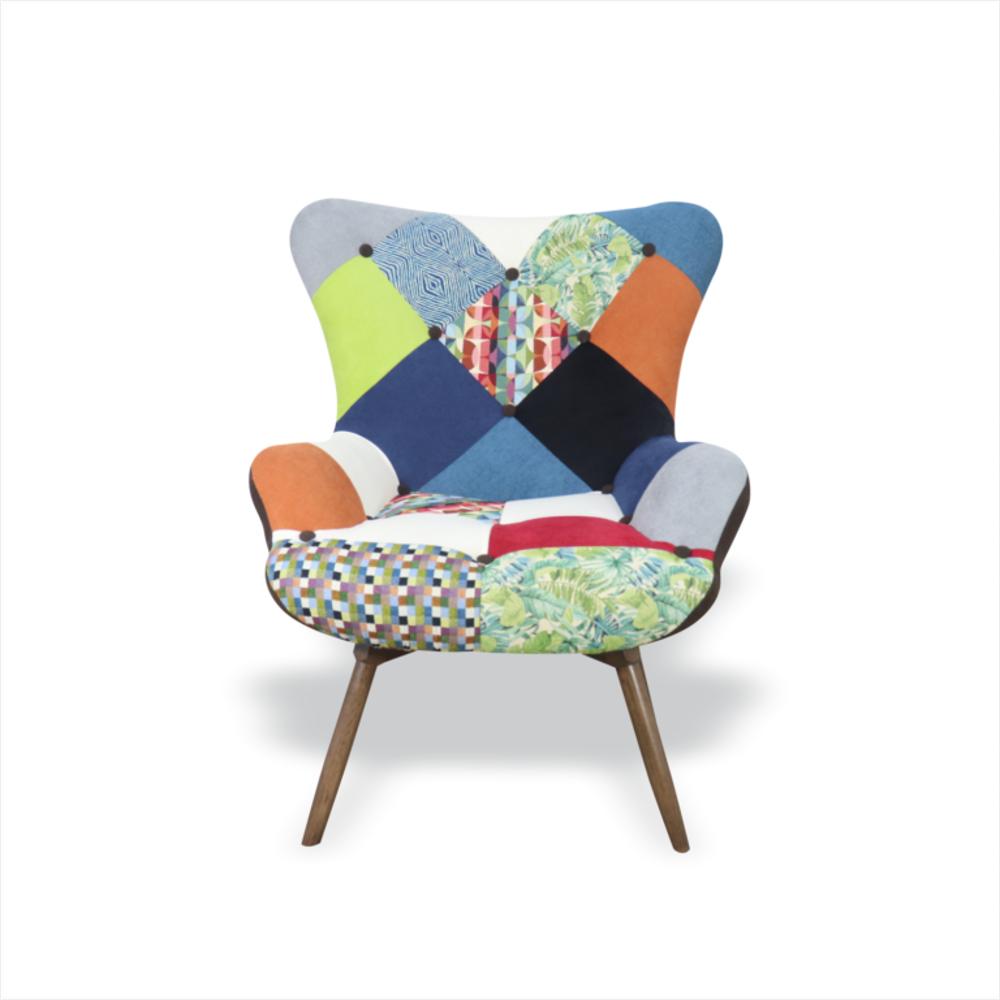 Silla Garden Multicolor Roja img #1