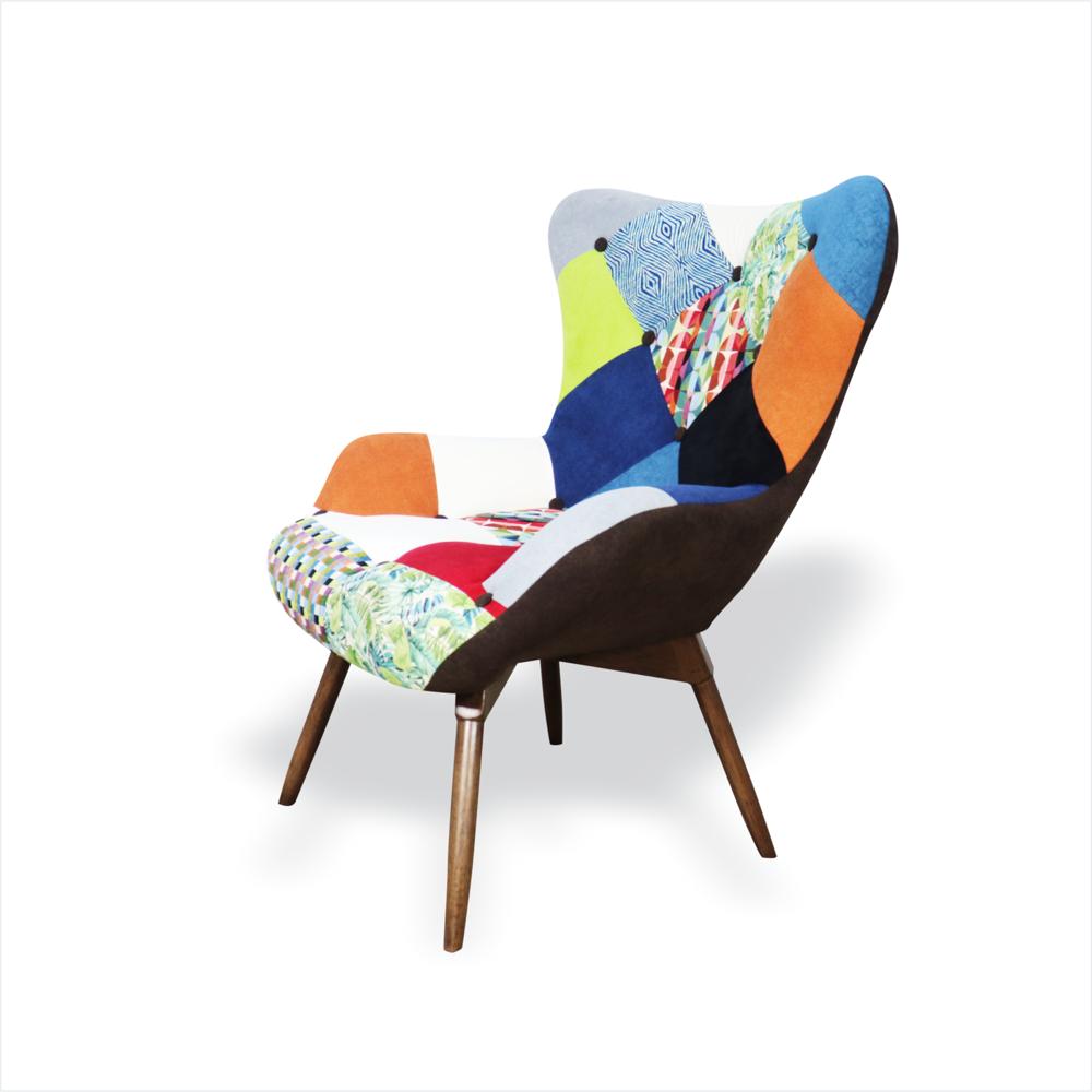 Silla Garden Multicolor Roja img #5