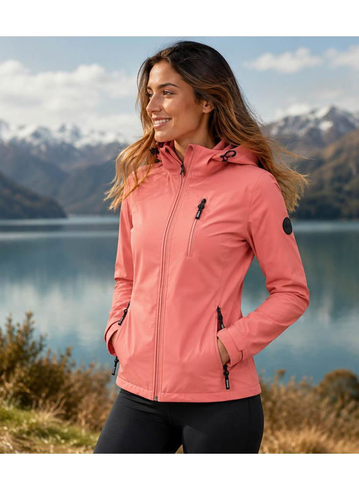 Chaqueta Impermeable Delgada Para Mujer En Microfibra img #3