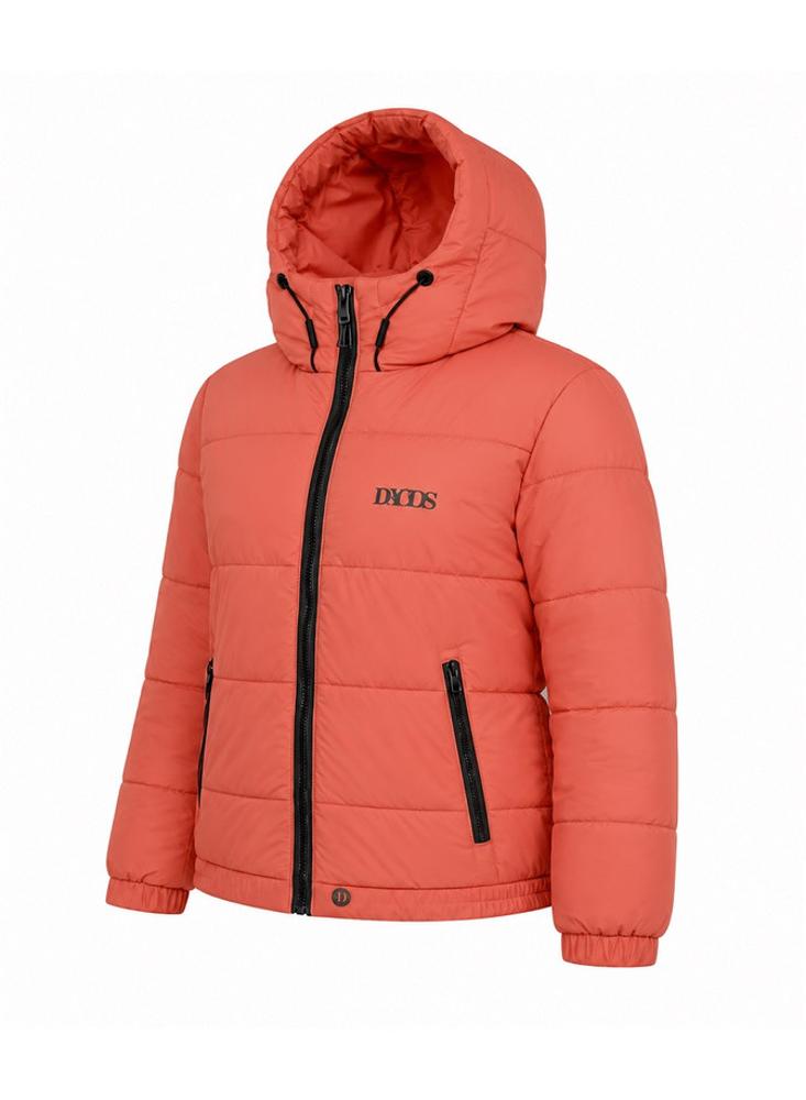 Chaqueta Acolchada Casual Con Capota Ajustable img #2