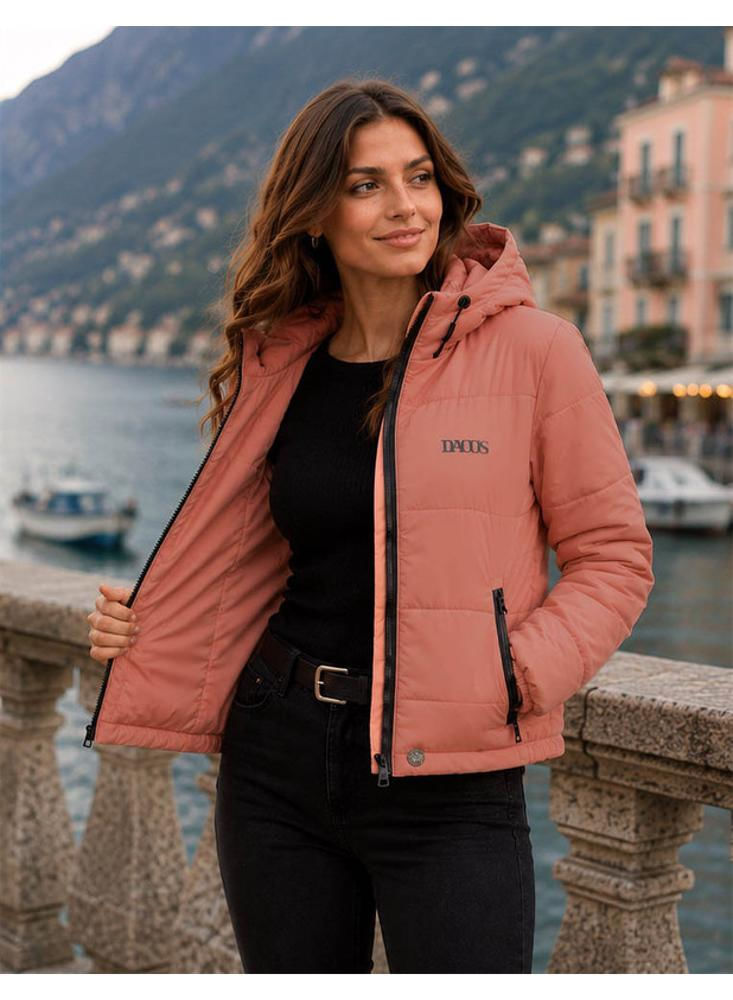 Chaqueta Acolchada Casual Con Capota Ajustable img #4