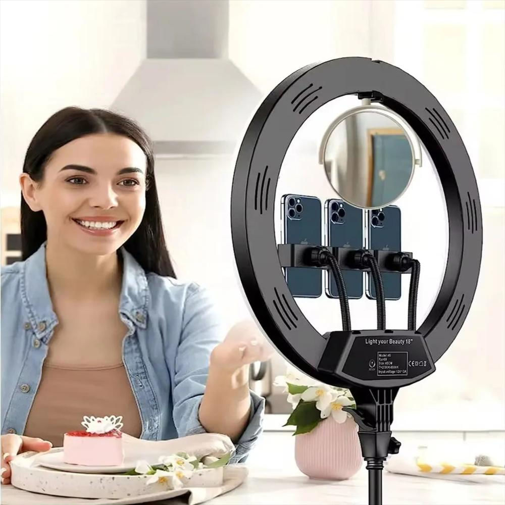 Ro De Luz 45Cm Led + Tripode 220Mts + Control img #4