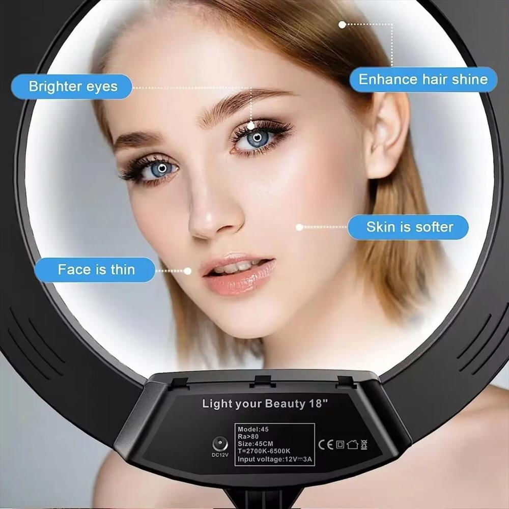 Ro De Luz 45Cm Led + Tripode 220Mts + Control img #5