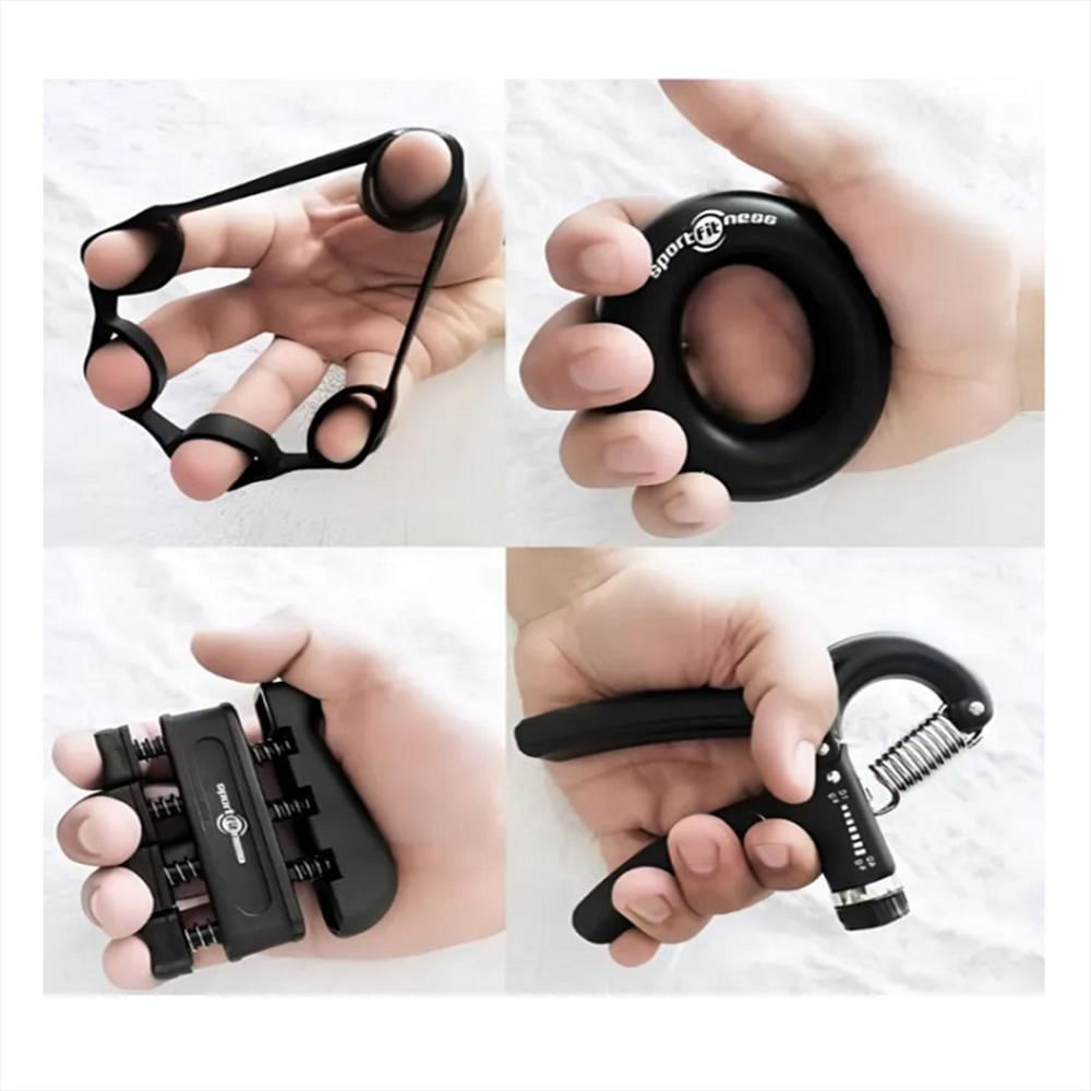Kit Ejercitador Mano Muñeca Antebrazo Graduable img #3