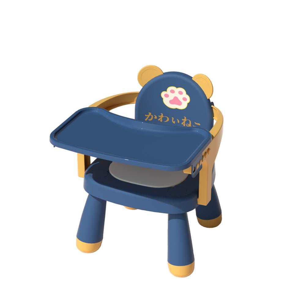 Silla Comedor Para Bebe Verde img #1
