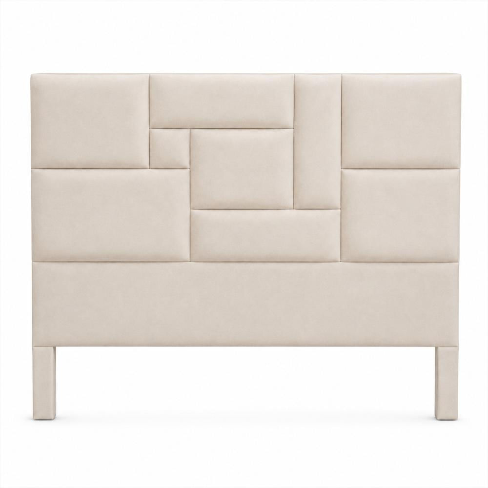 Cabecero Mónaco 160×130 Cm Beige Queen img #1
