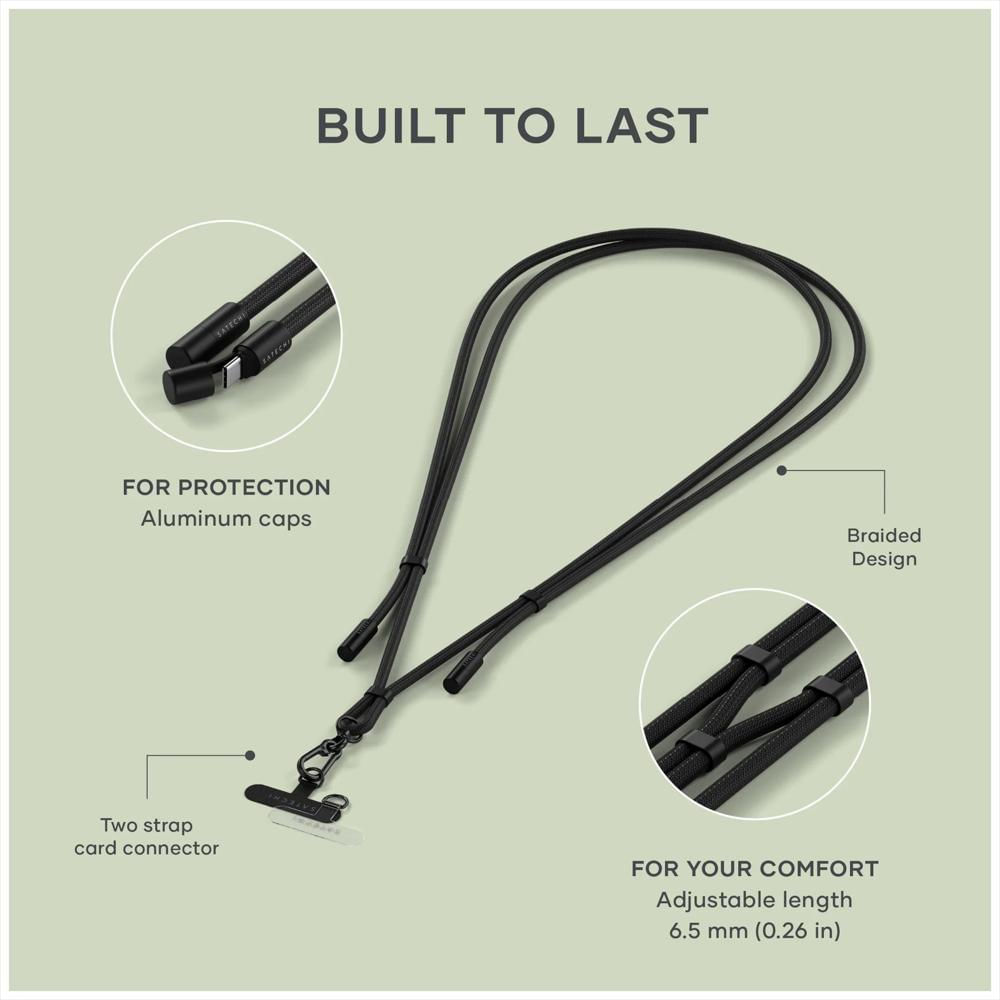 Cable Con Lazo Usb C Satechi Onthego Negro img #3