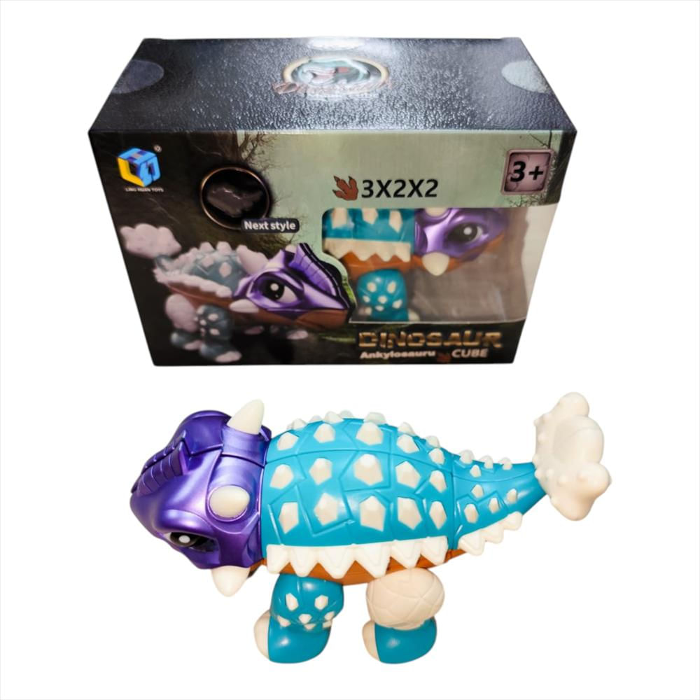 Cuboide 2X2x3 Dinosaurio Anquilosaurio Cube Mod 2X2x3 Puzzle img #1