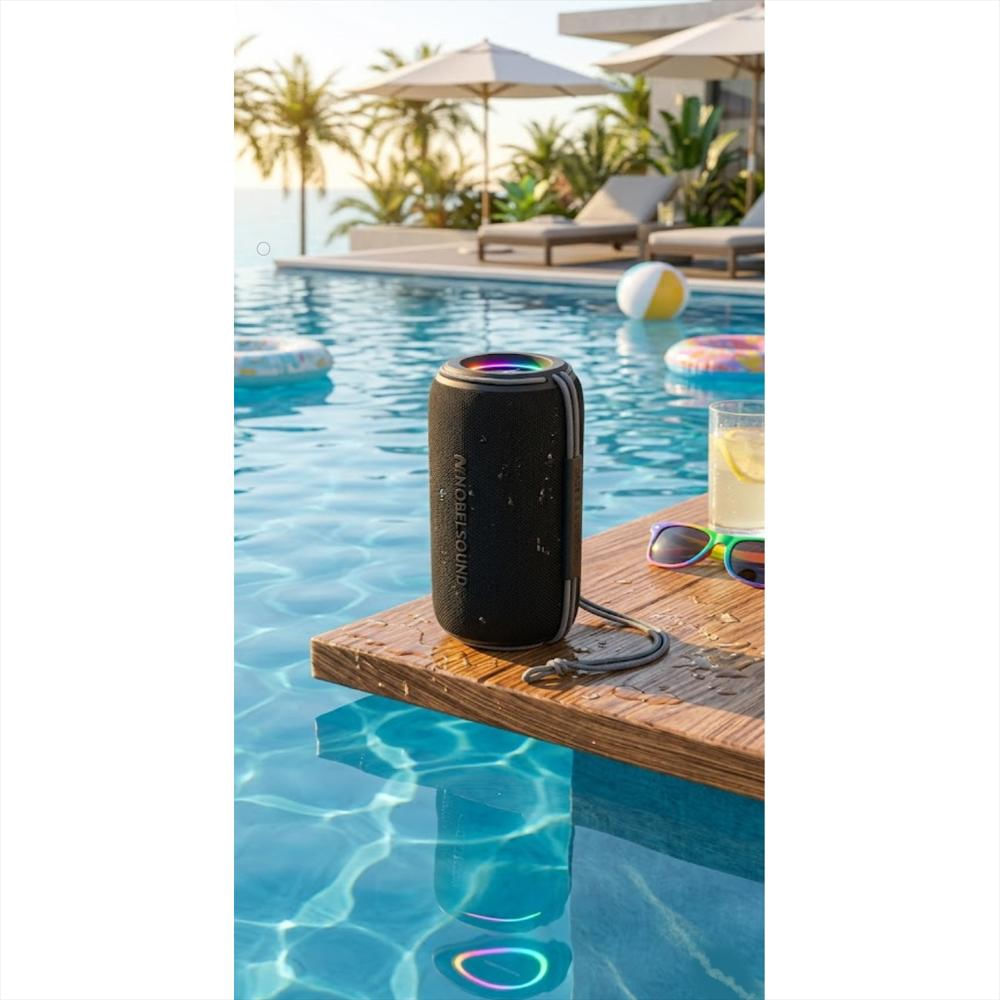 Parlante Bluetooth Inalámbrico 6000Mah Con Luces De Sonido img #3